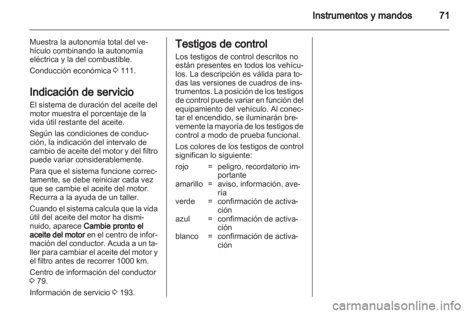 OPEL AMPERA 2013 Manual de Instrucciones (in Spanish) OPEL AMPERA 2013 Manual de Instrucciones (in Spanish)