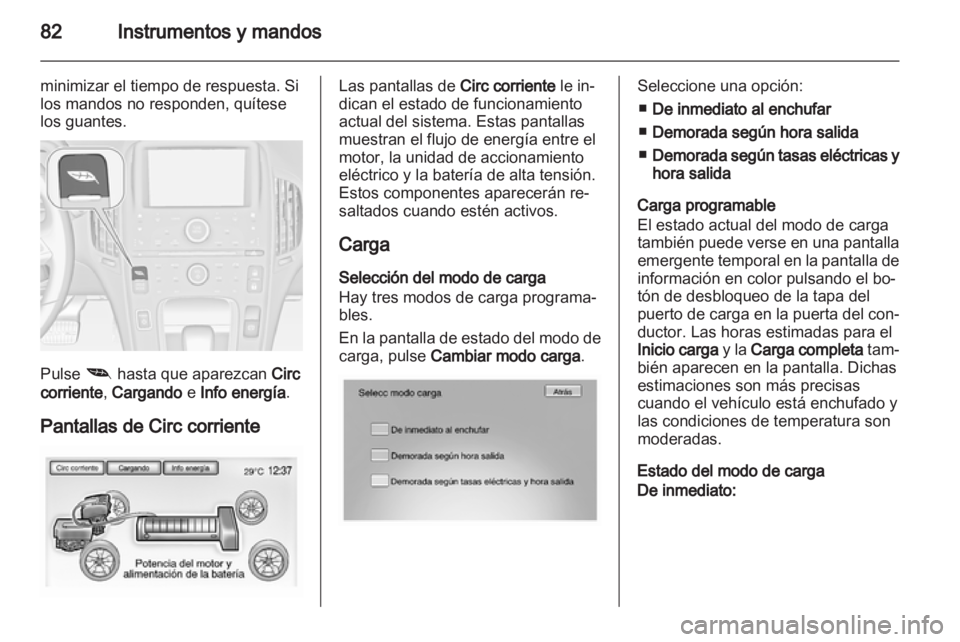 OPEL AMPERA 2013 Manual de Instrucciones (in Spanish) OPEL AMPERA 2013 Manual de Instrucciones (in Spanish)