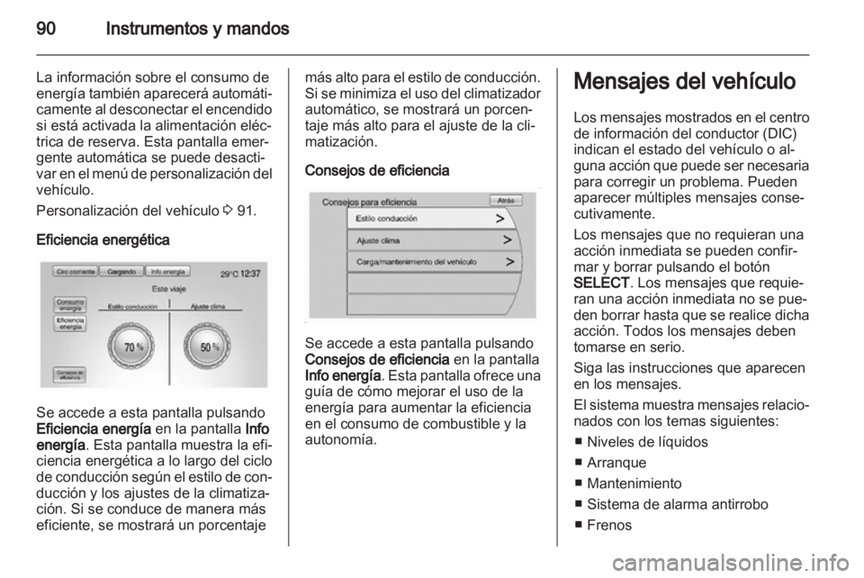 OPEL AMPERA 2013 Manual de Instrucciones (in Spanish) OPEL AMPERA 2013 Manual de Instrucciones (in Spanish)
