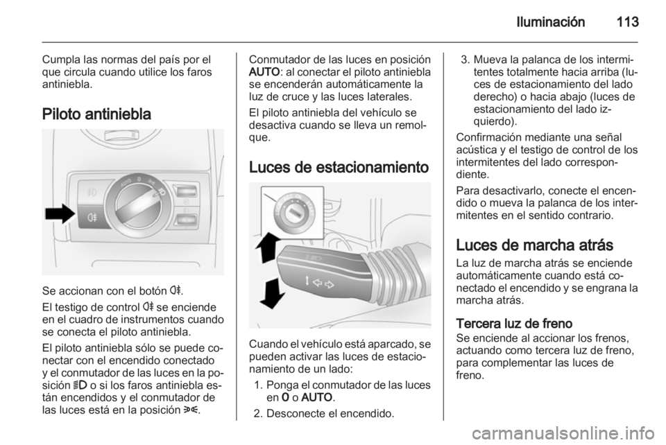 OPEL ANTARA 2011 Manual de Instrucciones (in Spanish) OPEL ANTARA 2011 Manual de Instrucciones (in Spanish)