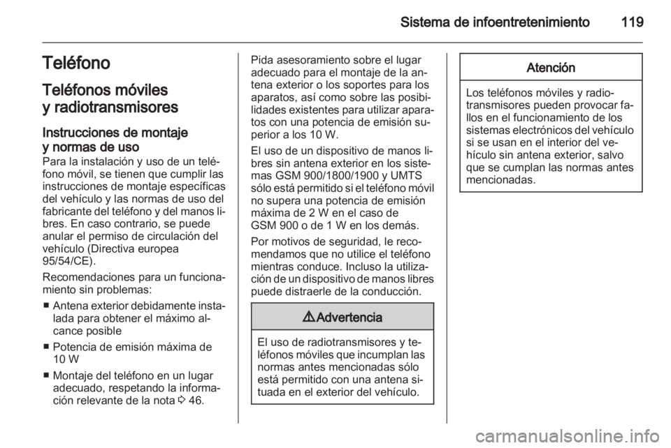 OPEL ANTARA 2011 Manual de Instrucciones (in Spanish) OPEL ANTARA 2011 Manual de Instrucciones (in Spanish)