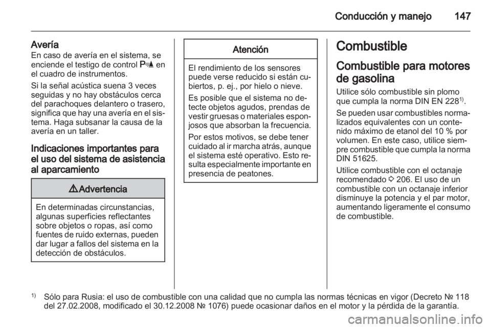 OPEL ANTARA 2011  Manual de Instrucciones (in Spanish) 