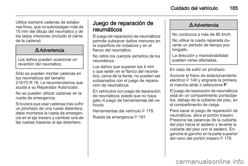 OPEL ANTARA 2011  Manual de Instrucciones (in Spanish) 