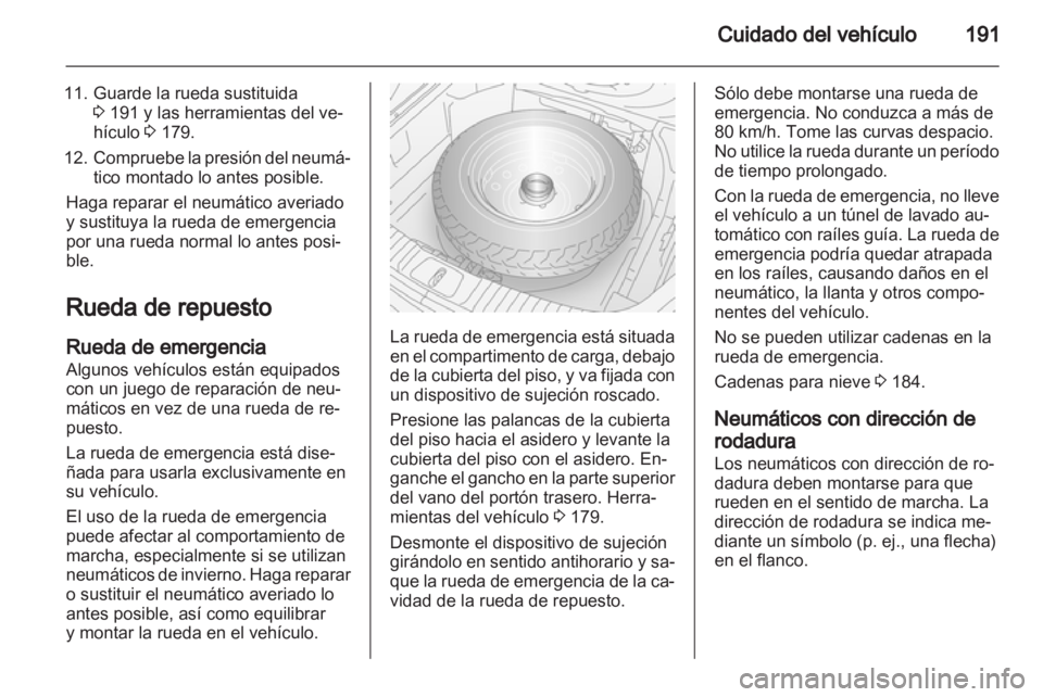 OPEL ANTARA 2011  Manual de Instrucciones (in Spanish) 