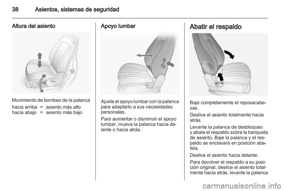 OPEL ANTARA 2011 Manual de Instrucciones (in Spanish) OPEL ANTARA 2011 Manual de Instrucciones (in Spanish)