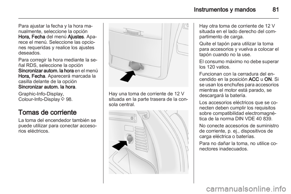 OPEL ANTARA 2011 Manual de Instrucciones (in Spanish) OPEL ANTARA 2011 Manual de Instrucciones (in Spanish)