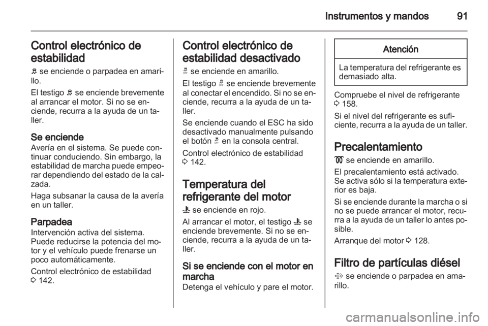OPEL ANTARA 2011 Manual de Instrucciones (in Spanish) OPEL ANTARA 2011 Manual de Instrucciones (in Spanish)