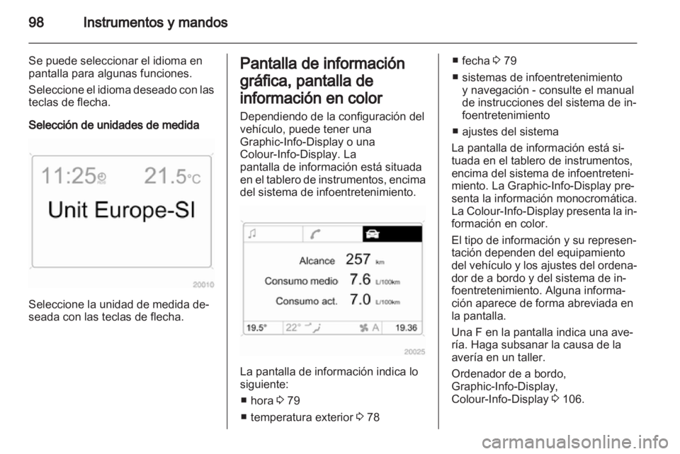 OPEL ANTARA 2011 Manual de Instrucciones (in Spanish) OPEL ANTARA 2011 Manual de Instrucciones (in Spanish)