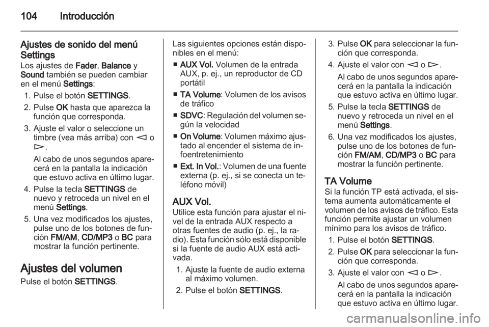 OPEL ANTARA 2012 Manual de infoentretenimiento (in Spanish) OPEL ANTARA 2012 Manual de infoentretenimiento (in Spanish)