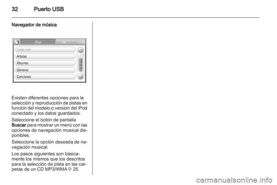 OPEL ANTARA 2012 Manual de infoentretenimiento (in Spanish) OPEL ANTARA 2012 Manual de infoentretenimiento (in Spanish)
