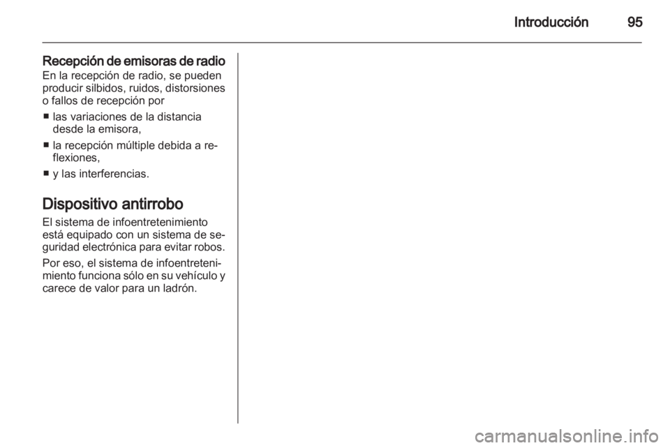 OPEL ANTARA 2012 Manual de infoentretenimiento (in Spanish) OPEL ANTARA 2012 Manual de infoentretenimiento (in Spanish)