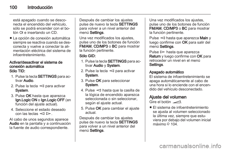 OPEL ANTARA 2012 Manual de infoentretenimiento (in Spanish) OPEL ANTARA 2012 Manual de infoentretenimiento (in Spanish)