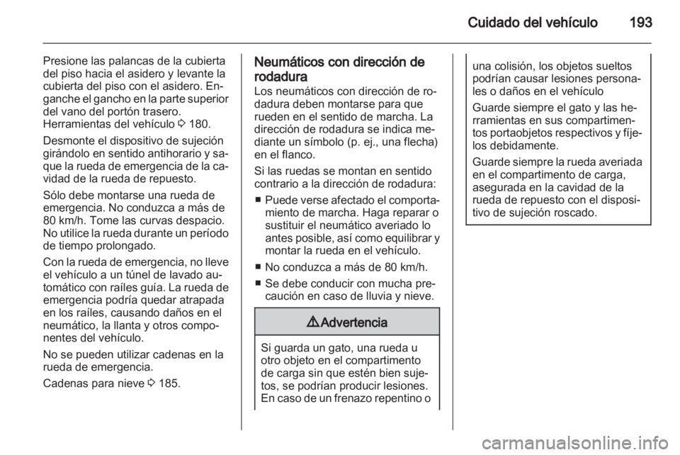 OPEL ANTARA 2012.5  Manual de Instrucciones (in Spanish) 