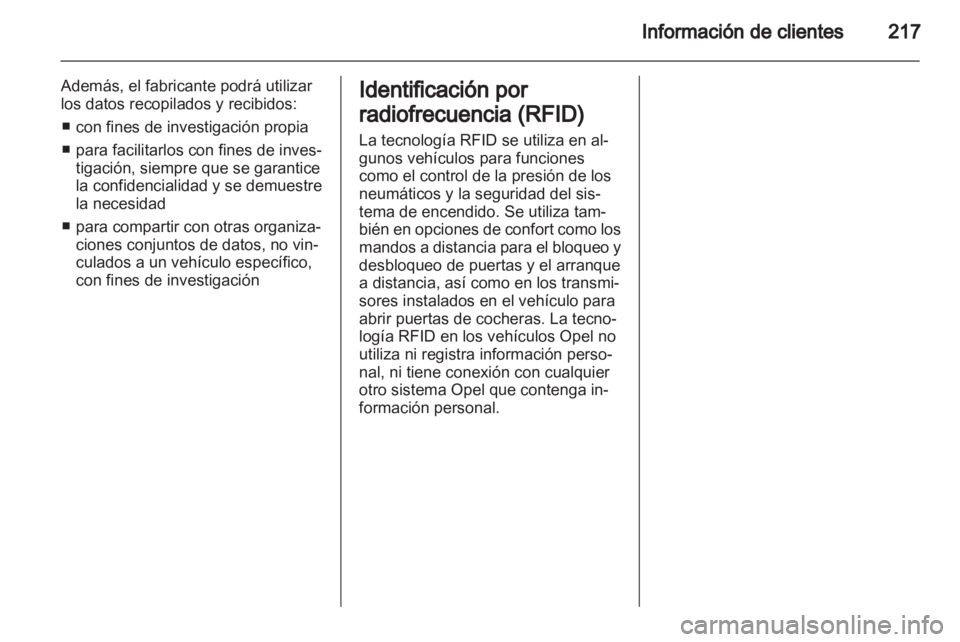 OPEL ANTARA 2012.5  Manual de Instrucciones (in Spanish) 
