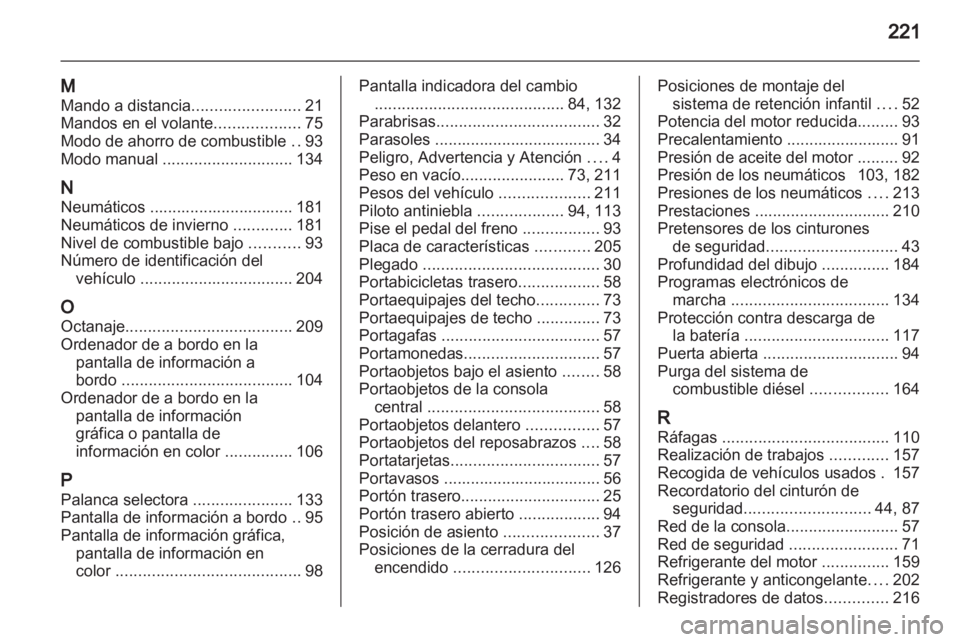 OPEL ANTARA 2012.5  Manual de Instrucciones (in Spanish) 