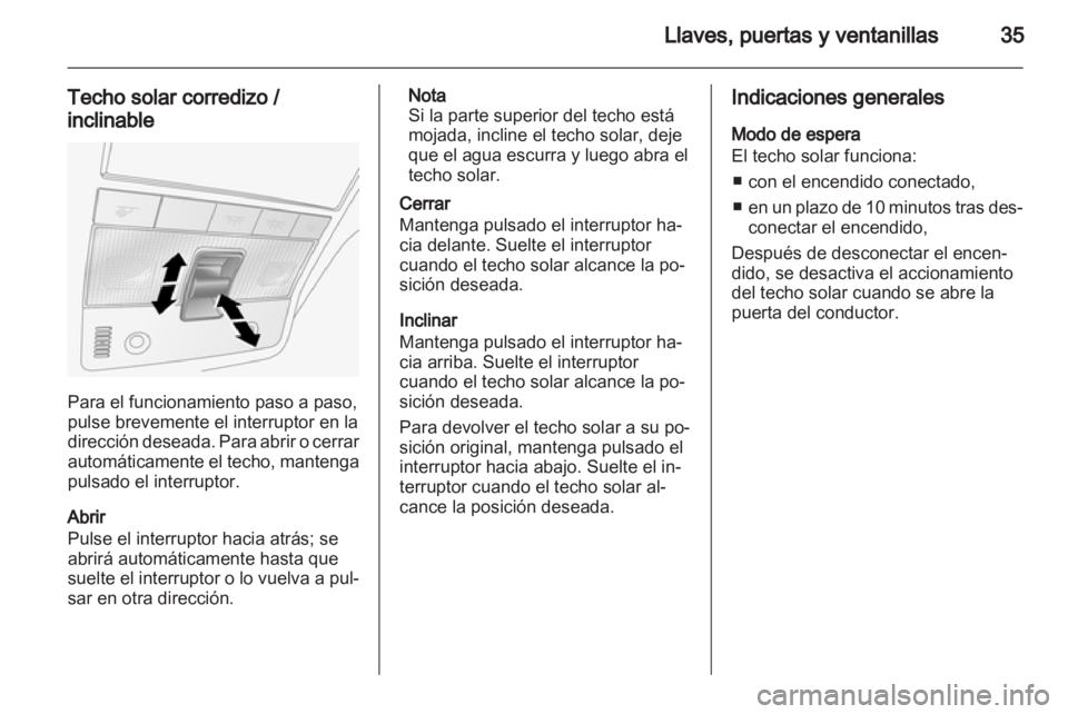 OPEL ANTARA 2012.5  Manual de Instrucciones (in Spanish) 