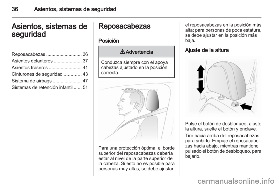 OPEL ANTARA 2012.5  Manual de Instrucciones (in Spanish) 