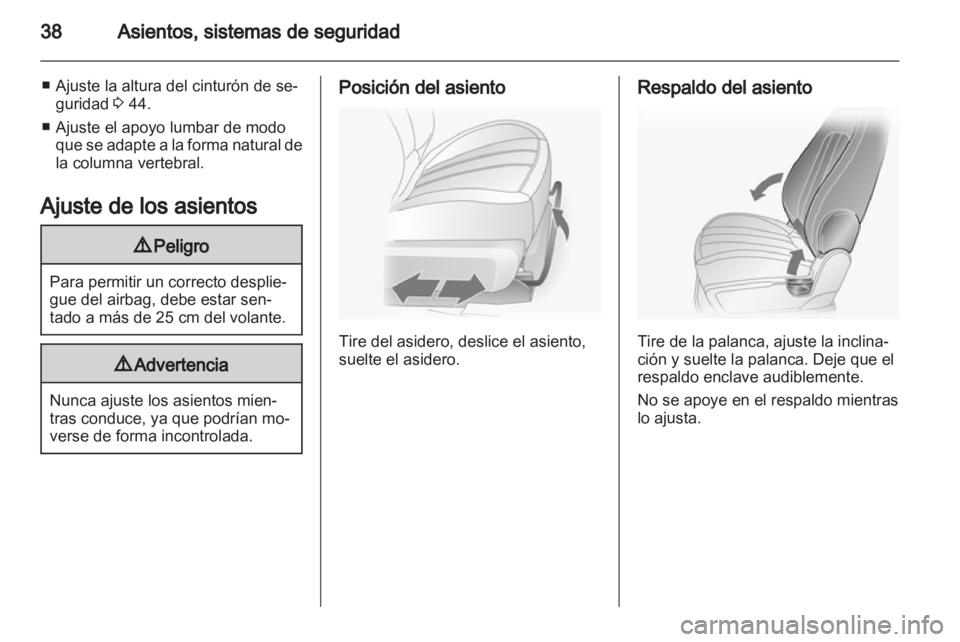 OPEL ANTARA 2012.5  Manual de Instrucciones (in Spanish) 