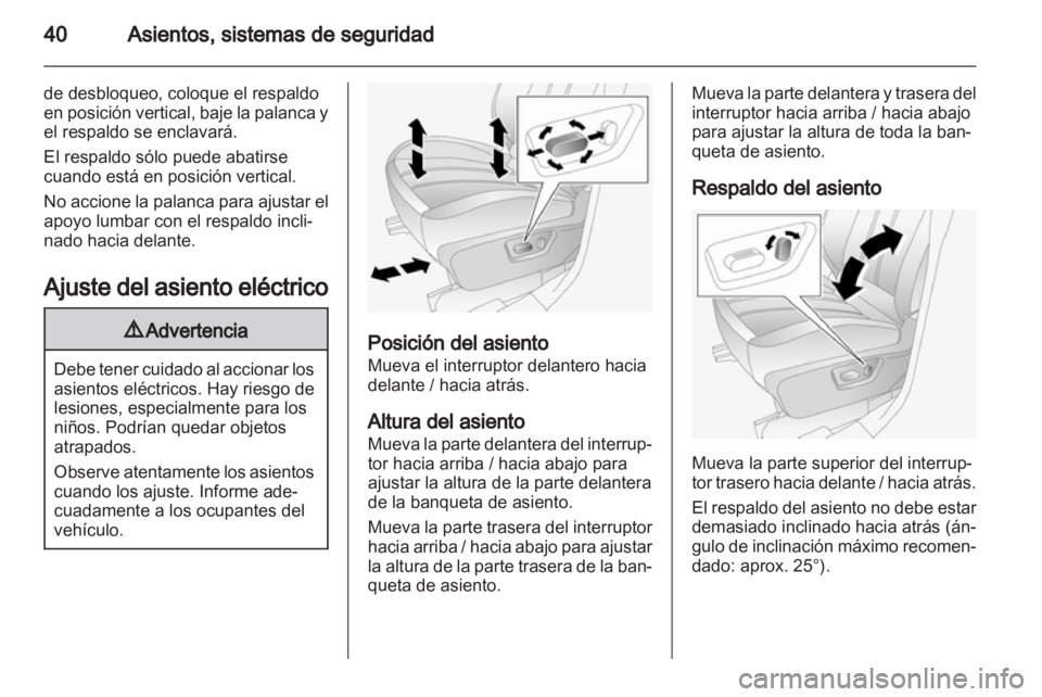 OPEL ANTARA 2012.5 Manual de Instrucciones (in Spanish) OPEL ANTARA 2012.5 Manual de Instrucciones (in Spanish)