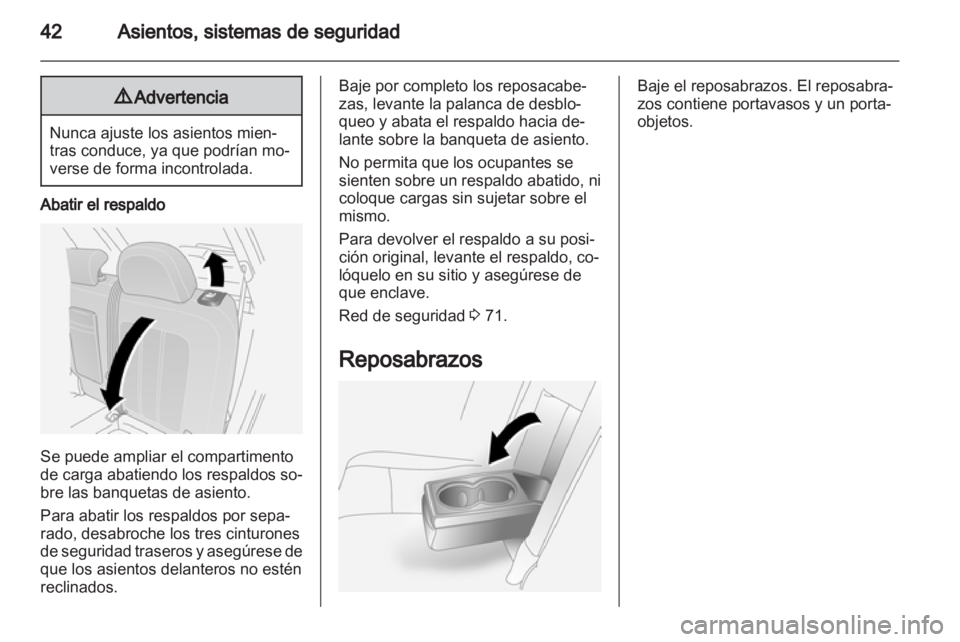 OPEL ANTARA 2012.5 Manual de Instrucciones (in Spanish) OPEL ANTARA 2012.5 Manual de Instrucciones (in Spanish)