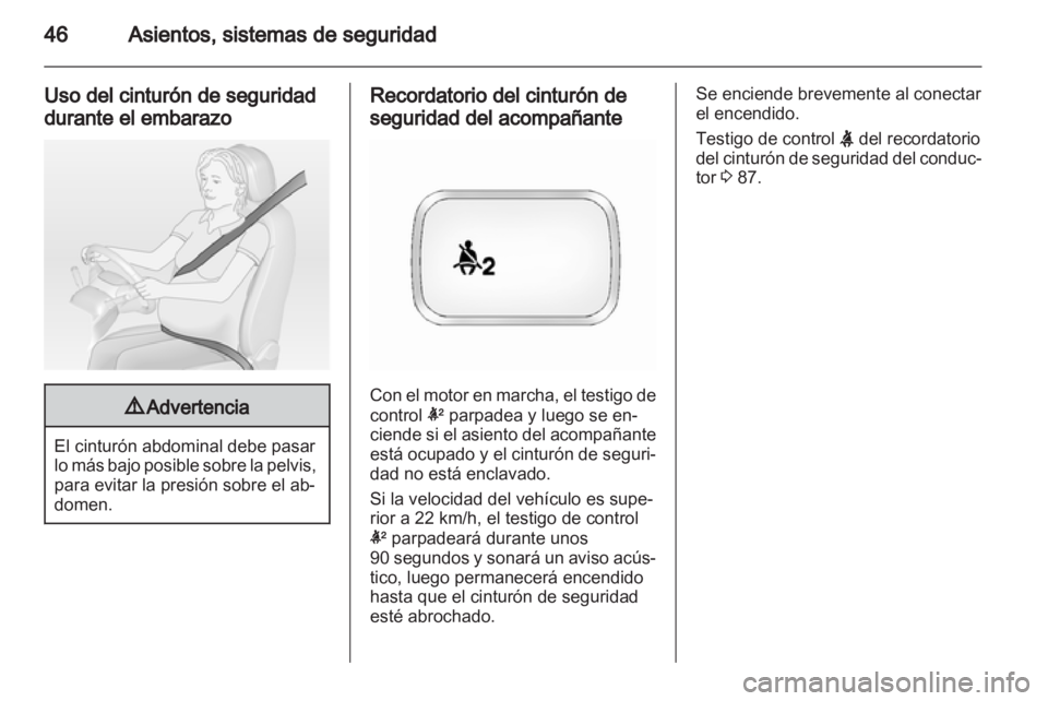 OPEL ANTARA 2012.5 Manual de Instrucciones (in Spanish) OPEL ANTARA 2012.5 Manual de Instrucciones (in Spanish)