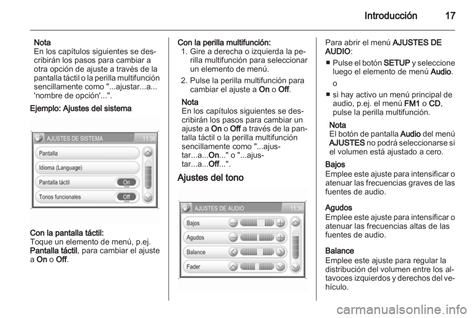 OPEL ANTARA 2013  Manual de infoentretenimiento (in Spanish) 