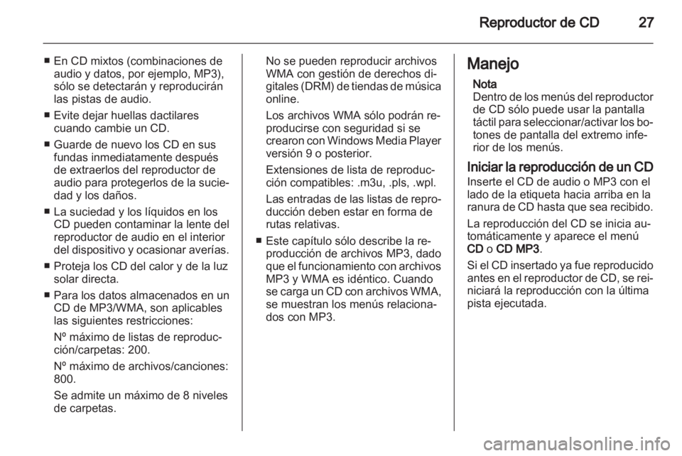 OPEL ANTARA 2013  Manual de infoentretenimiento (in Spanish) 