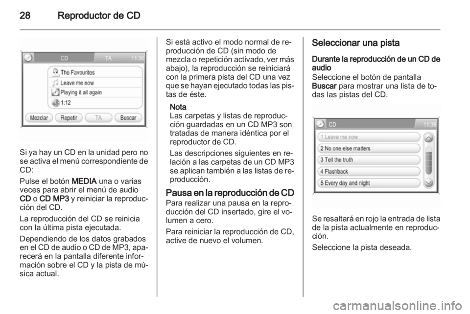 OPEL ANTARA 2013  Manual de infoentretenimiento (in Spanish) 