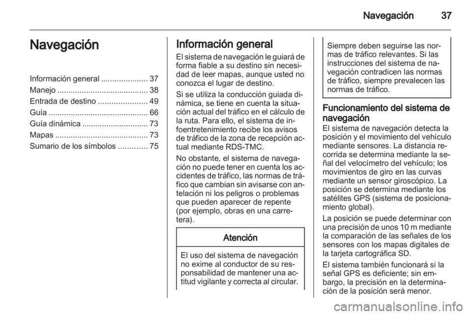 OPEL ANTARA 2013  Manual de infoentretenimiento (in Spanish) 