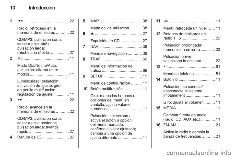 OPEL ANTARA 2013  Manual de infoentretenimiento (in Spanish) 