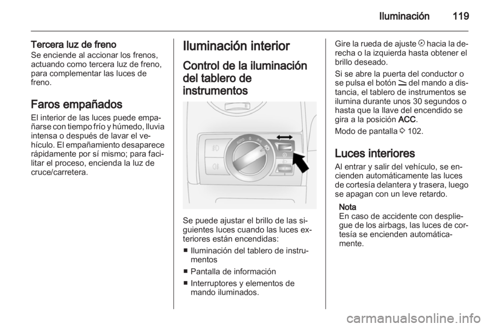 OPEL ANTARA 2013.5 Manual de Instrucciones (in Spanish) OPEL ANTARA 2013.5 Manual de Instrucciones (in Spanish)