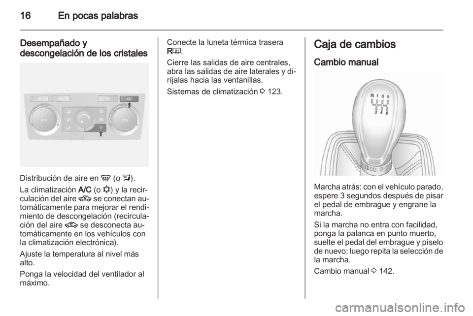 OPEL ANTARA 2013.5  Manual de Instrucciones (in Spanish) 