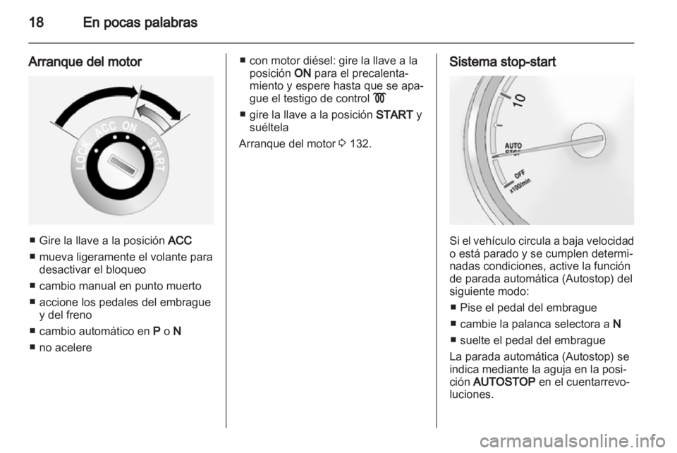 OPEL ANTARA 2013.5  Manual de Instrucciones (in Spanish) 