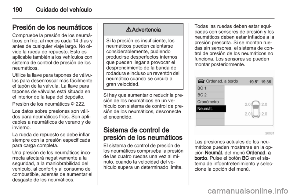 OPEL ANTARA 2013.5 Manual de Instrucciones (in Spanish) OPEL ANTARA 2013.5 Manual de Instrucciones (in Spanish)