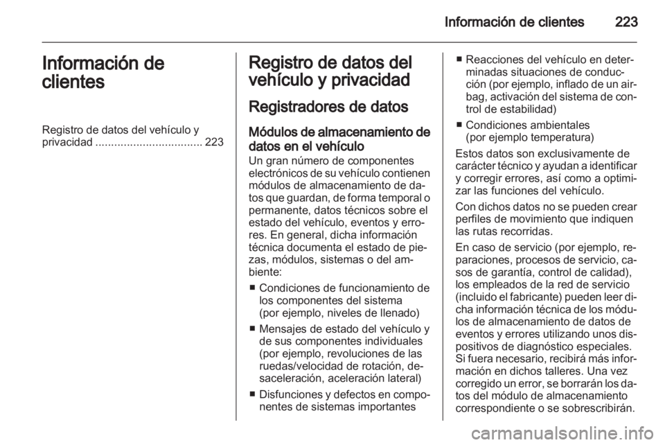 OPEL ANTARA 2013.5 Manual de Instrucciones (in Spanish) OPEL ANTARA 2013.5 Manual de Instrucciones (in Spanish)