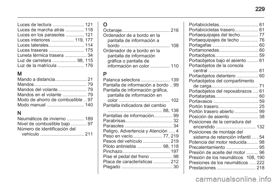 OPEL ANTARA 2013.5  Manual de Instrucciones (in Spanish) 