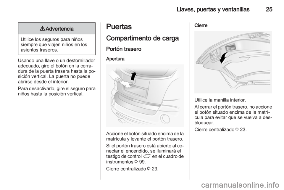 OPEL ANTARA 2013.5  Manual de Instrucciones (in Spanish) 