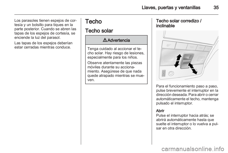 OPEL ANTARA 2013.5  Manual de Instrucciones (in Spanish) 