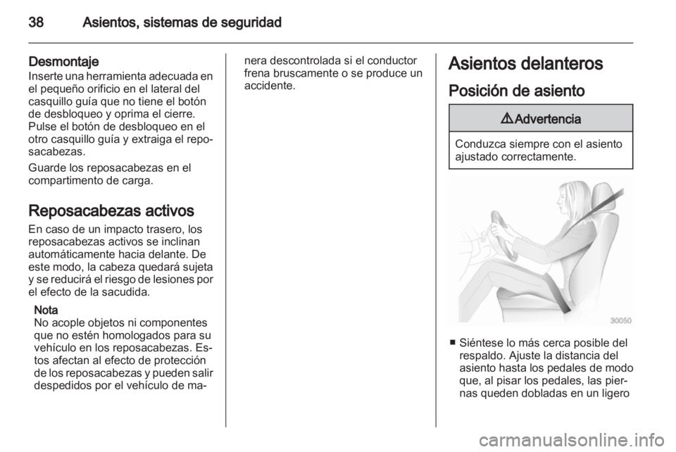 OPEL ANTARA 2013.5  Manual de Instrucciones (in Spanish) 