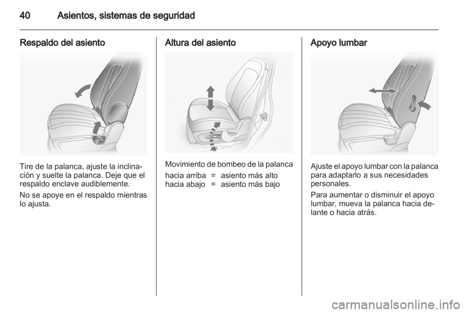 OPEL ANTARA 2013.5  Manual de Instrucciones (in Spanish) 