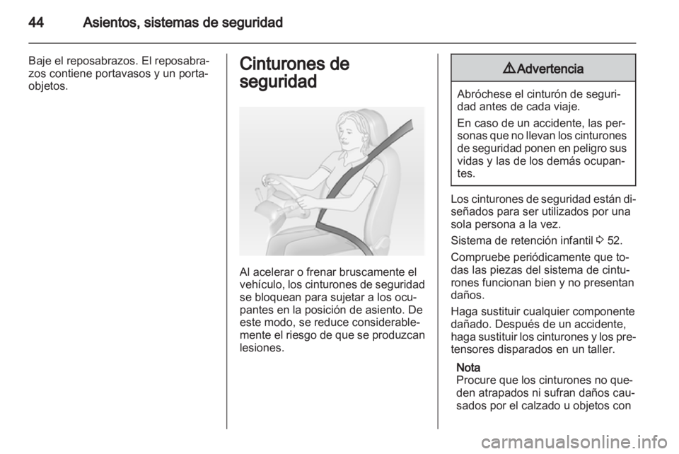 OPEL ANTARA 2013.5  Manual de Instrucciones (in Spanish) 