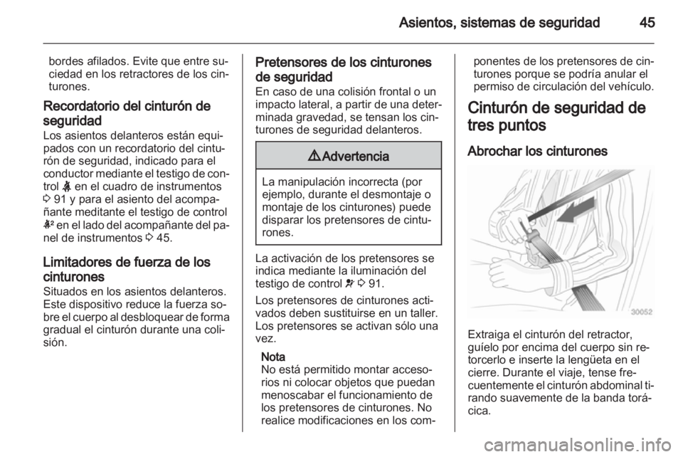 OPEL ANTARA 2013.5  Manual de Instrucciones (in Spanish) 