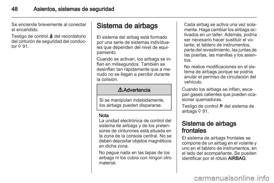 OPEL ANTARA 2013.5  Manual de Instrucciones (in Spanish) 