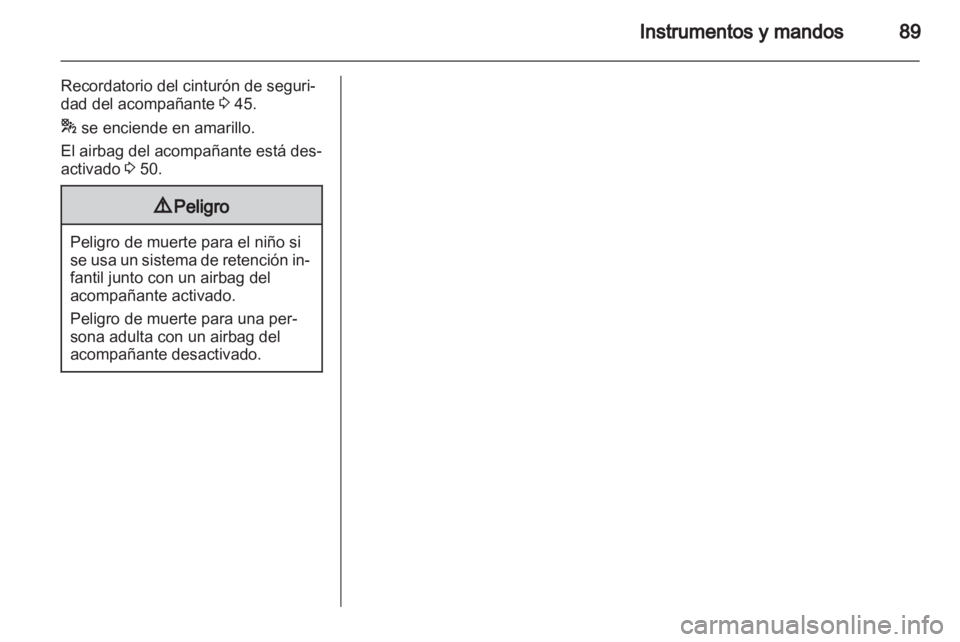 OPEL ANTARA 2013.5 Manual de Instrucciones (in Spanish) OPEL ANTARA 2013.5 Manual de Instrucciones (in Spanish)