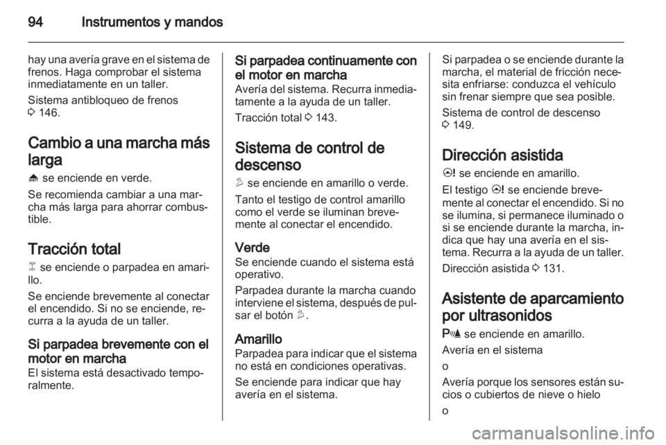 OPEL ANTARA 2013.5 Manual de Instrucciones (in Spanish) OPEL ANTARA 2013.5 Manual de Instrucciones (in Spanish)