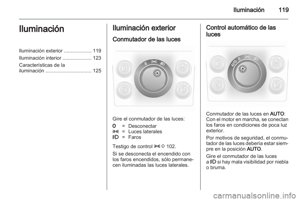 OPEL ASTRA H 2010.5  Manual de Instrucciones (in Spanish)  OPEL ASTRA H 2010.5  Manual de Instrucciones (in Spanish)