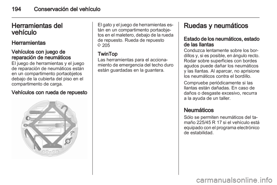 OPEL ASTRA H 2010.5  Manual de Instrucciones (in Spanish) 