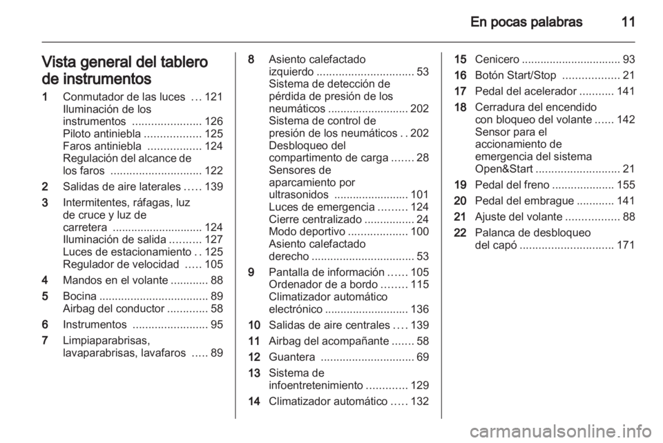 OPEL ASTRA H 2011  Manual de Instrucciones (in Spanish) 