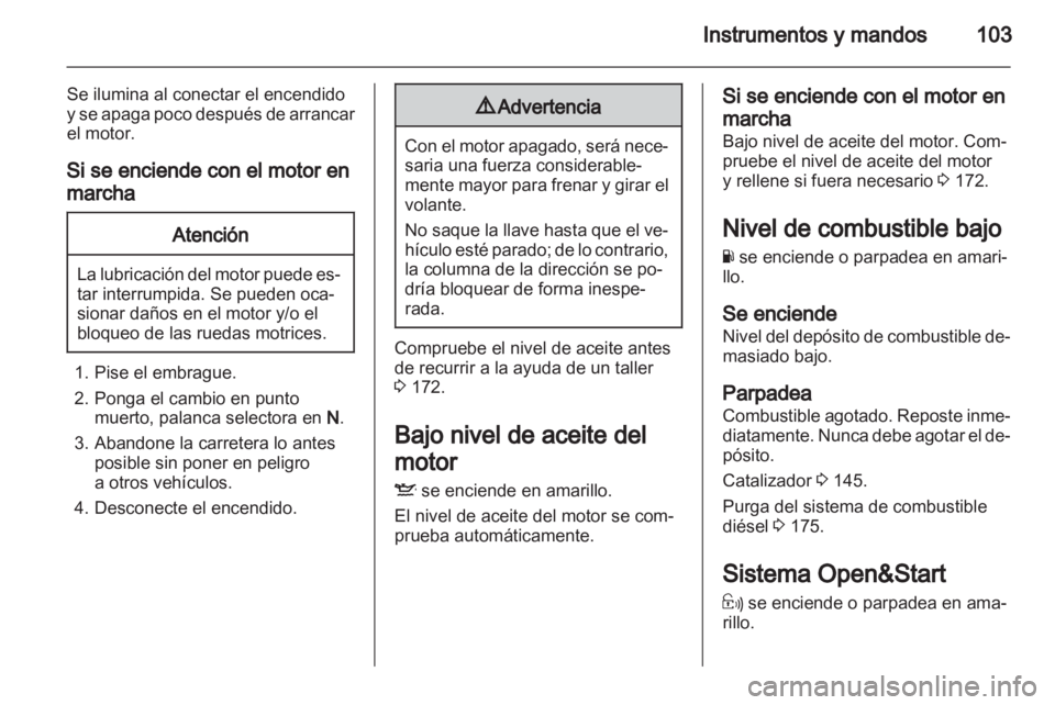 OPEL ASTRA H 2011 Manual de Instrucciones (in Spanish) OPEL ASTRA H 2011 Manual de Instrucciones (in Spanish)