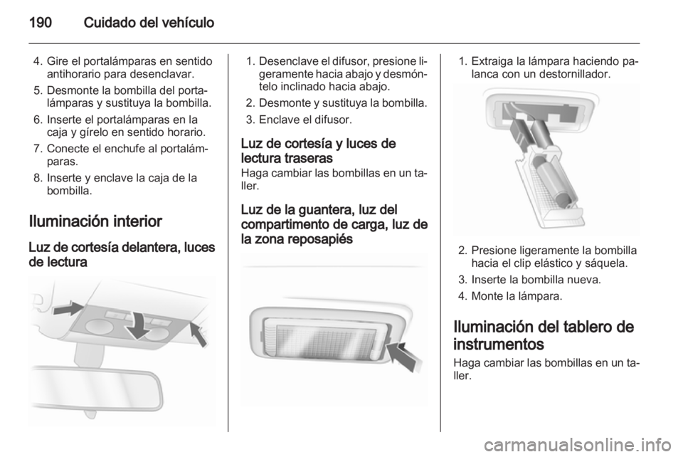 OPEL ASTRA H 2011 Manual de Instrucciones (in Spanish) OPEL ASTRA H 2011 Manual de Instrucciones (in Spanish)